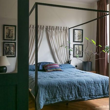 Dark Blue Apartment Warsaw Ngoại thất bức ảnh