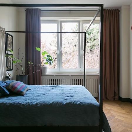 Dark Blue Apartment Warsaw Ngoại thất bức ảnh