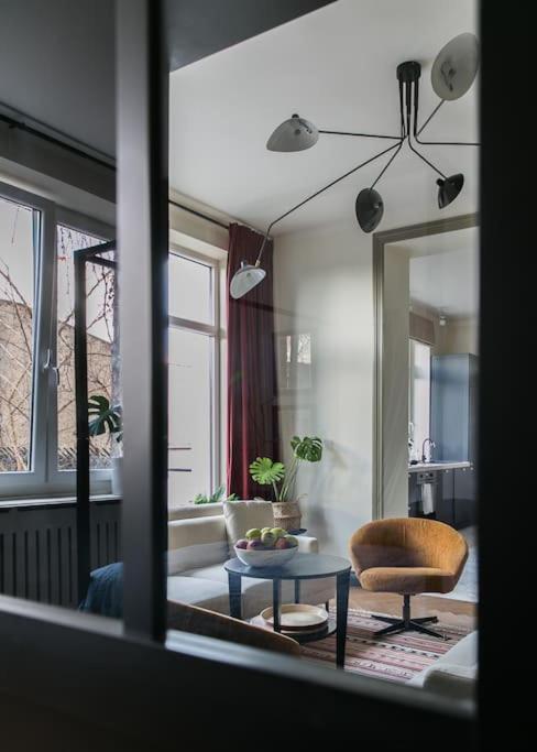 Dark Blue Apartment Warsaw Ngoại thất bức ảnh